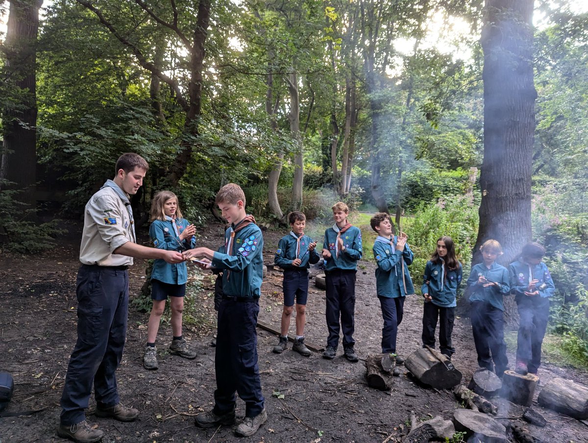 A sausage sizzle with s'mores is always a great way to end the term!

Huge congratulations to Esmie and Oliver who became the 3rd and 4th Scouts in our troop to be awarded their Chief Scout's Gold Award tonight!