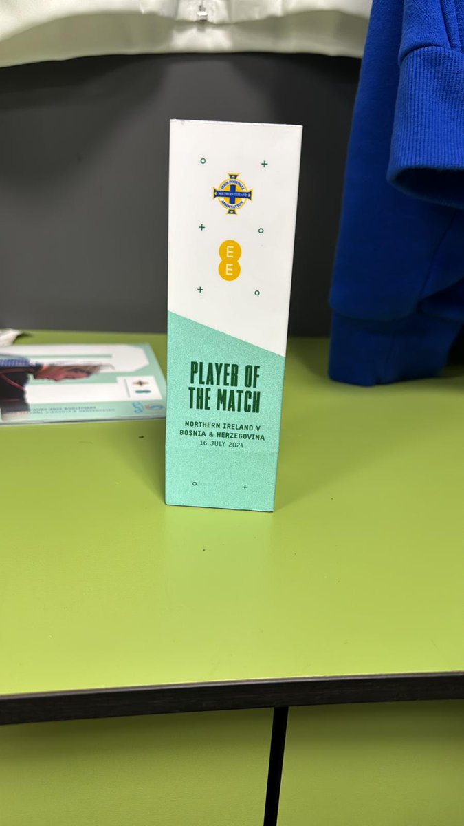 Amazing news that Miss McPartlan was awarded Player of the Match in tonight's Euro2025 qualifier against Bosnia for Northern Ireland. ⚽️👏#thisgirlcan