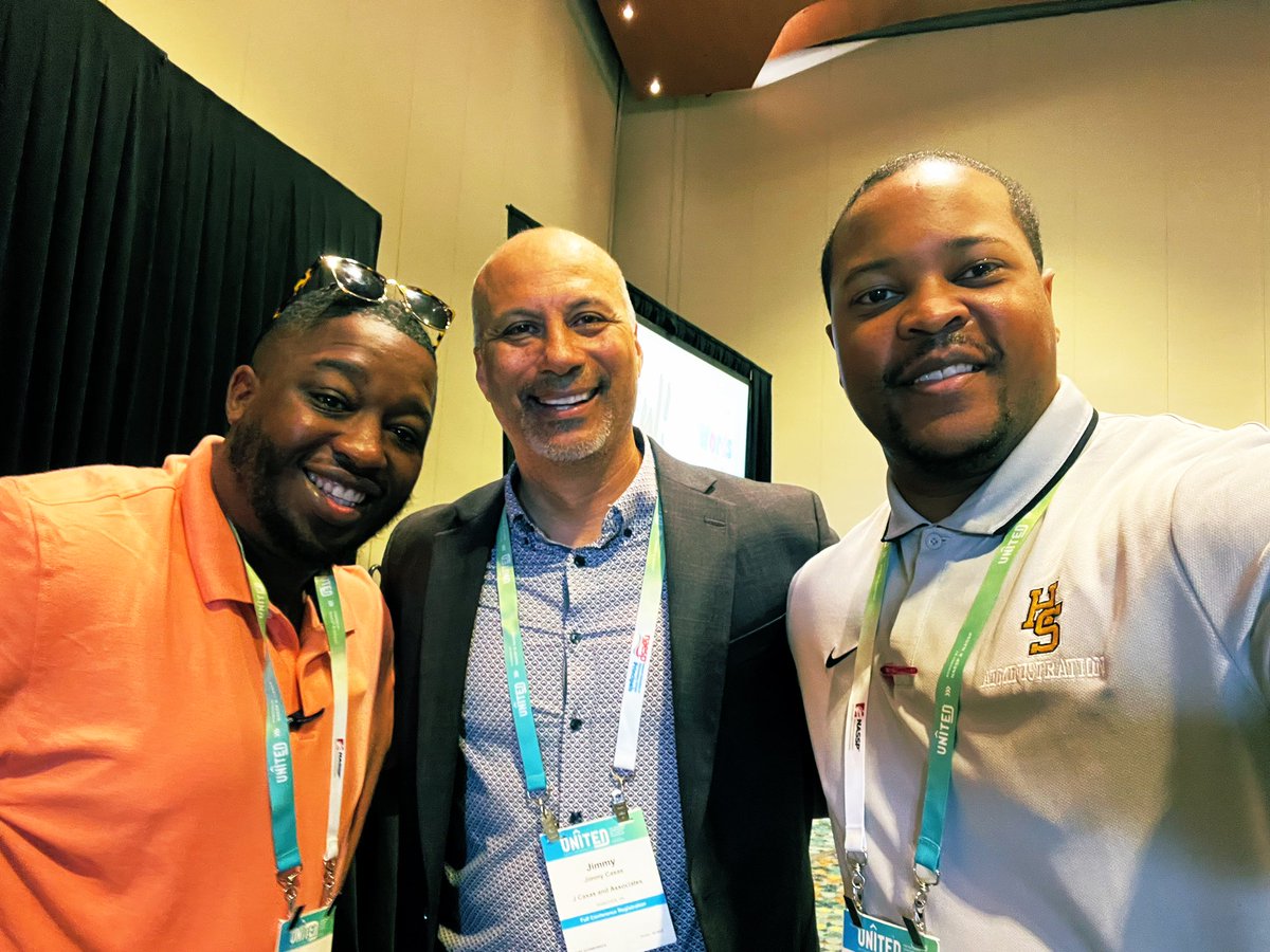 Kenneth White Ed.D. (@hshs_principal) on Twitter photo Always blessed 2 connect with .<a href="/casas_jimmy/">Jimmy Casas</a> whenever he’s on the line-up! Today’s recalibrate session was hands down one of the best of the #principalsUNITED conference & I was also excited 2 learn side by side with my guy .@HSHS_AP_Dunson! .<a href="/NASSP/">National Assoc. of Secondary School Principals</a> Always blessed 2 connect with .<a href="/casas_jimmy/">Jimmy Casas</a> whenever he’s on the line-up! Today’s recalibrate session was hands down one of the best of the #principalsUNITED conference & I was also excited 2 learn side by side with my guy .@HSHS_AP_Dunson! .<a href="/NASSP/">National Assoc. of Secondary School Principals</a>