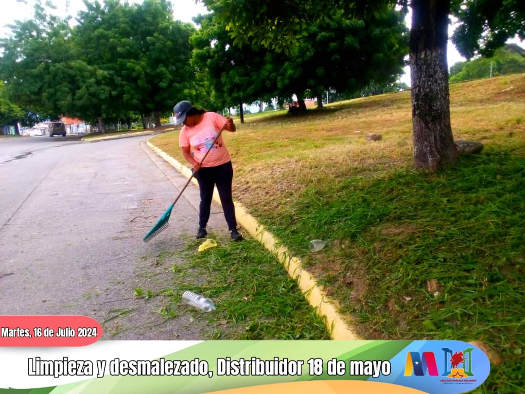 ModernoyProdFla's tweet photo. #16Jul| Las cuadrillas de @sapmidsfla_, se encuentran con labores diarias de limpieza y desmalezado en el Distribuidor 18 de Mayo, con el objetivo de mantener nuestras áreas en óptimas condiciones.
#Loquejuntosconstruimos
#VenezuelaVaPalante
#Fla #Mira https://t.co/Mrnr2t0gG7