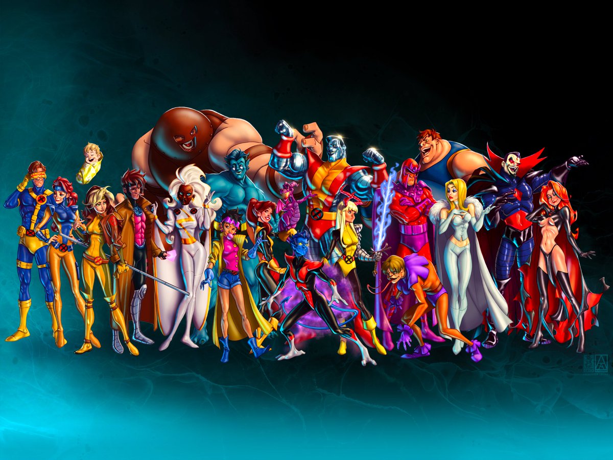 albizuR's tweet photo. #unsolicitedcollab of @MarkBrooksArt series “#Marvel #dfied #Xmen with #jubilee #renderingexercise over his. #disneyfied #markbrooks #markbrooksvariant #illustration #marvelcomics #havefundesigning #procreate #animation #procreatedreams https://t.co/APvPxncHnH