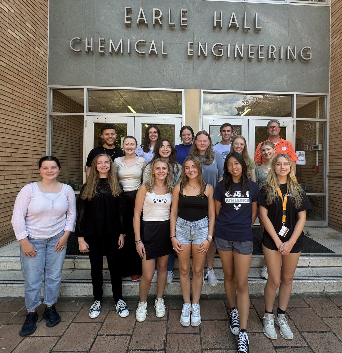 Summer group photo! We were fortunate to get to work with some amazing summer high school students and Clemson undergrads. And they all accomplished so much great work!
