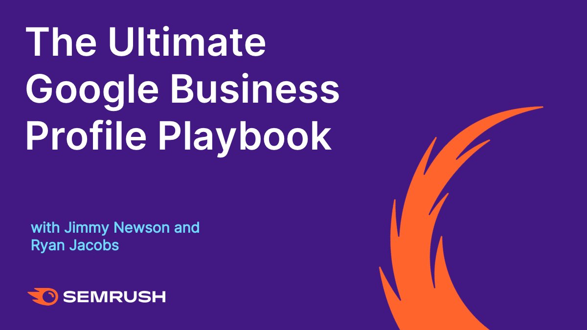 📢 Calling all business owners! Join our upcoming fireside chat with <a href="/semrush/">Semrush</a> to master Google Business Profile optimization. 🏆 From updates to multi-location management, we've got you covered. 

Register today:

bit.ly/3Wa1x8C 

#DigitalMarketing #LocalSEO