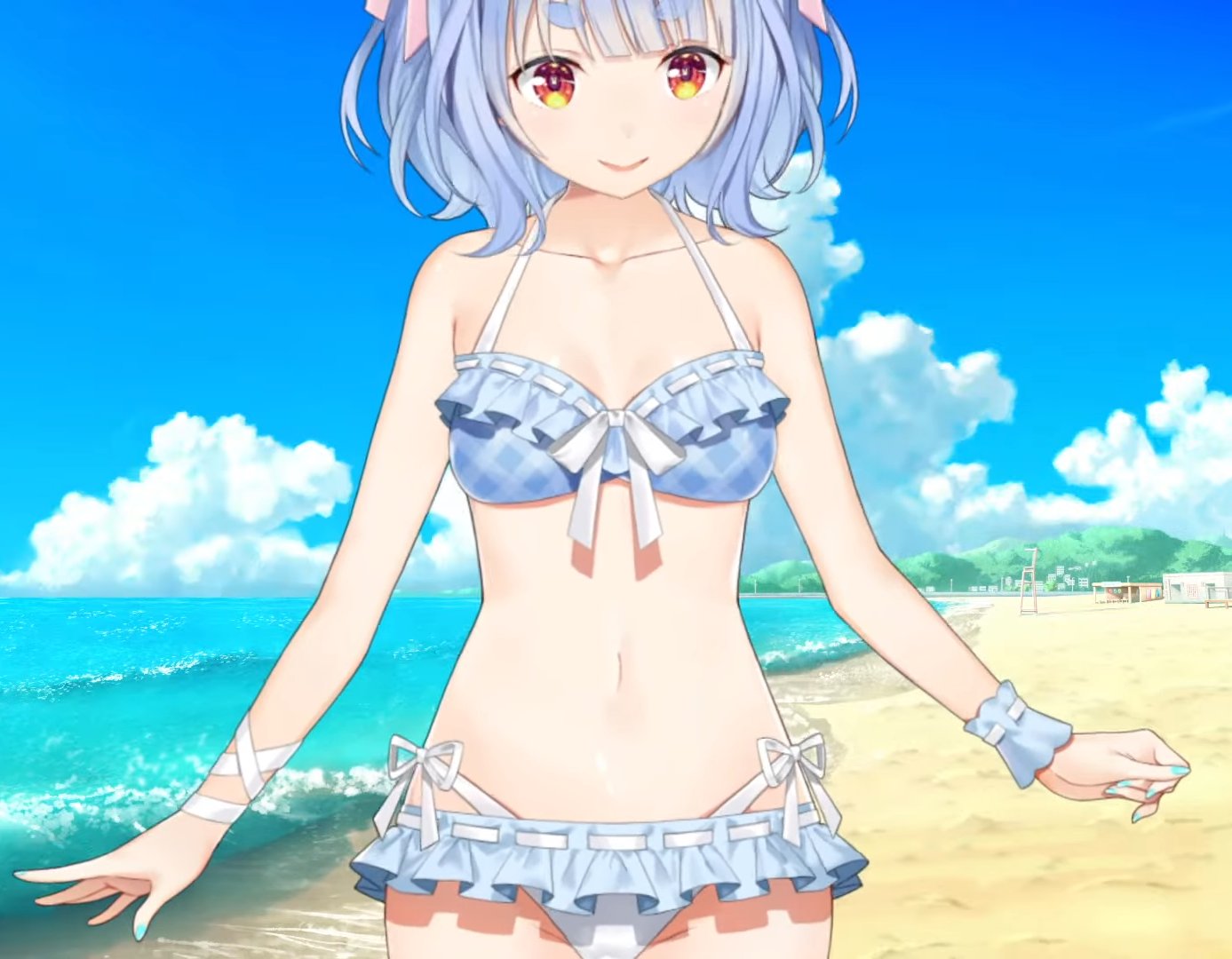 ハ*カ様 兎田ぺこら水着衣装 バーチャルYouTuber VTuber 兎田ぺこら 新衣装 水着 コスプレ衣装