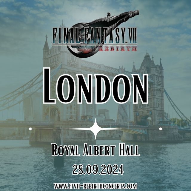 ✨ WOW LONDON! ✨ 

We are so excited to have a FULL HOUSE for both shows on September 28th at ROYAL ALBERT HALL! 🎉 

Didn't get a ticket for this event? You can see all tour dates for our upcoming FFVII REBIRTH ORCHESTRA WORLD TOUR at buff.ly/3S7D4Qc!