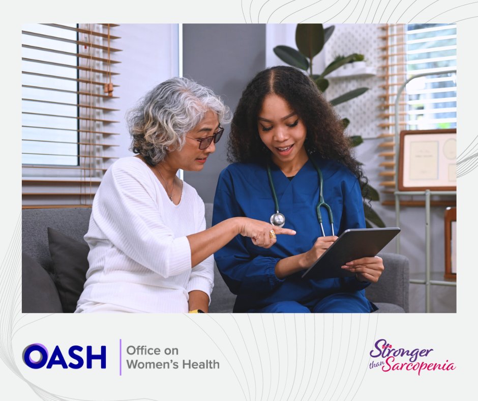 womenshealth's tweet photo. Menopause can be a significant life event for aging women. The hormone changes in the body affect muscle health and strength, which may lead to #sarcopenia, the loss of muscle mass and strength associated with aging. Learn more: https://t.co/3cI4rcmHU7

#StrongerThanSarcopenia https://t.co/qpMaayF1N8