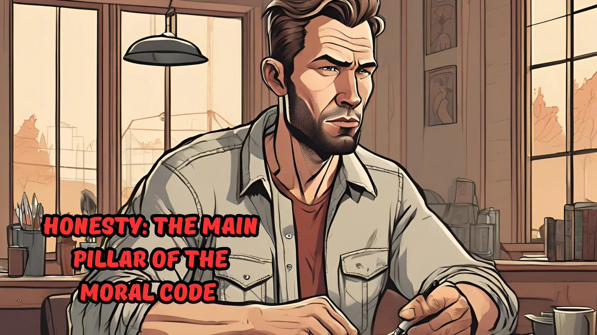 michupa_x's tweet image. 1/ 🧵 What is your #moralcode ? What is that one thing you wouldn’t give up no matter the situation? There are things that form our foundation, our way of living, and for me, the greatest moral code is #honesty.