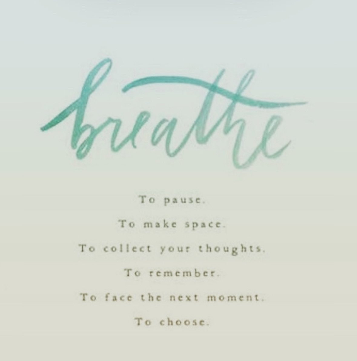 Toolkit Tuesday 🤍
I thought I’d add my own perspective ✨
To pause…
Is to reflect 
To make space…
Is to adapt 
To collect your thoughts…
Is to process 
To remember…
Is to notice 
To face the next moment… 
Is to be prepared 
To choose…
Is not to rush 
#toolkittuesday