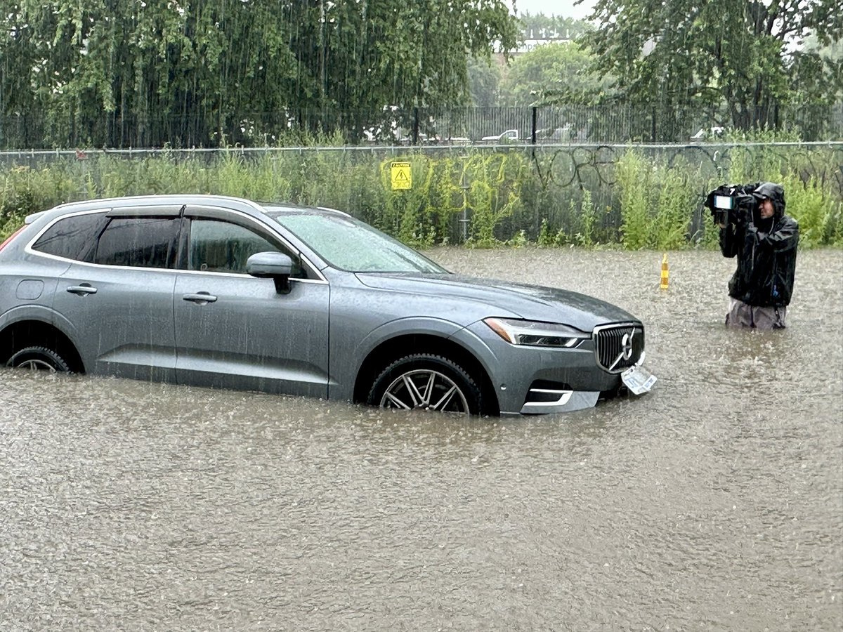 We got wet today at work. Was good to help this couple a little. With cameraman <a href="/chrisdunseith/">Chris Dunseith</a> youtu.be/So7ObJHeaOY?si… via <a href="/YouTube/">YouTube</a> #onstorm
