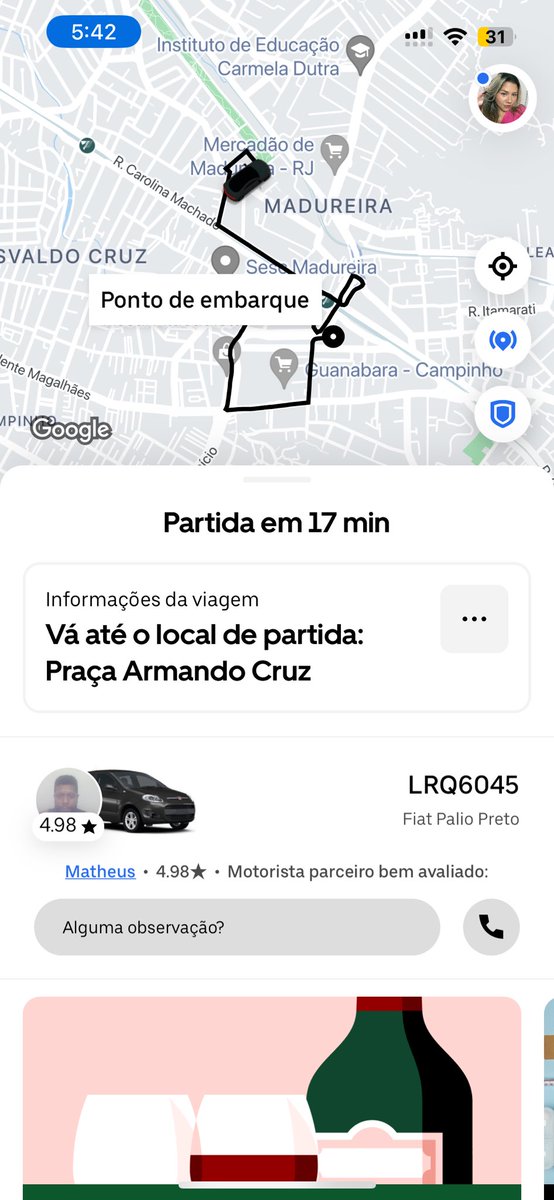 taylorasxo's tweet photo. esse é um retrato da @Uber_Brasil depois disso tive que pedir um 99 e ainda ter a dor de cabeça de estar 55 minutos tendo a pior prestação de serviço do mundo NUNCA MAIS https://t.co/ZrrkUIW9xn