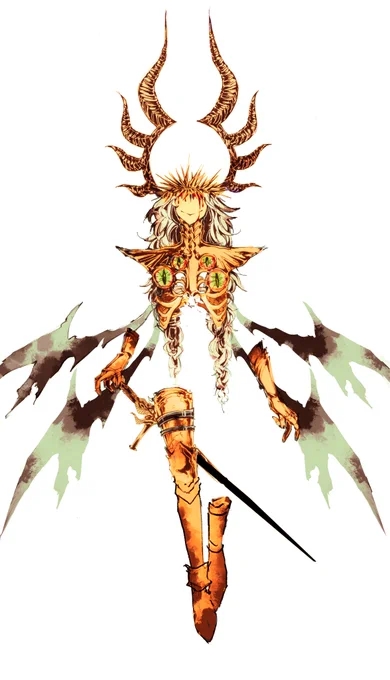 Broken halo angels