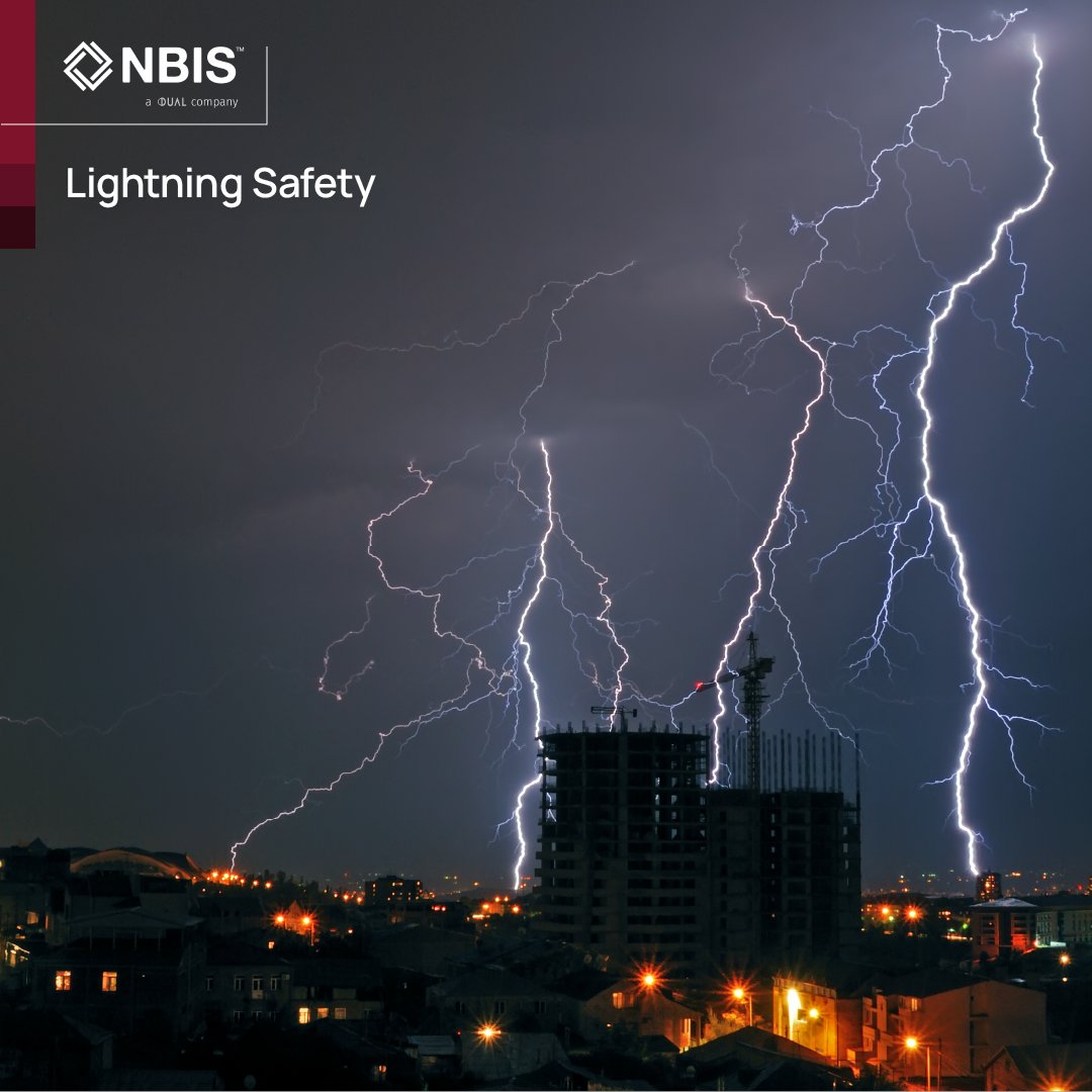 NBIS_Insurance's tweet photo. Summer storm season is here!

Ensure your team's safety these summer months with lightning safety. Discover eight OSHA-approved tips to stay protected.

Read more: https://t.co/gNSEMyPuoM https://t.co/Fcv8QfI0eY