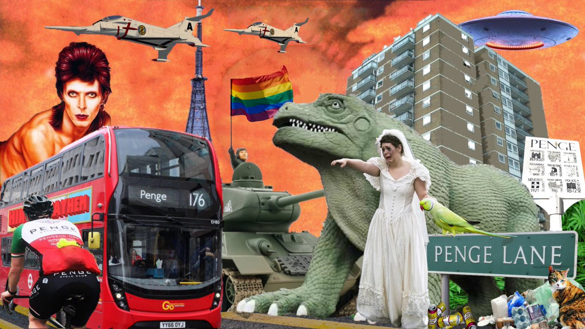 <a href="/KathTyl1/">Northern Kat</a> <a href="/all_to_nah/">Altona 93 Zines</a> <a href="/BBrownskirt/">Barbara Brownskirt - Penge's Poet Laureate</a> @finiganineurope <a href="/michaelwagg/">Michael Wagg</a> <a href="/cov_art/">Mark Coverdale 🇺🇦 cov-art.bsky.social</a> Obviously Babs has done as good a job as she always does to promote Penge, but for a slightly more accurate representation of SE20 look at these.