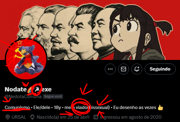 MariNaNet_'s tweet photo. @NedotaComuna Como se você também não fosse woke e lacrador https://t.co/FVMIWkIFLv