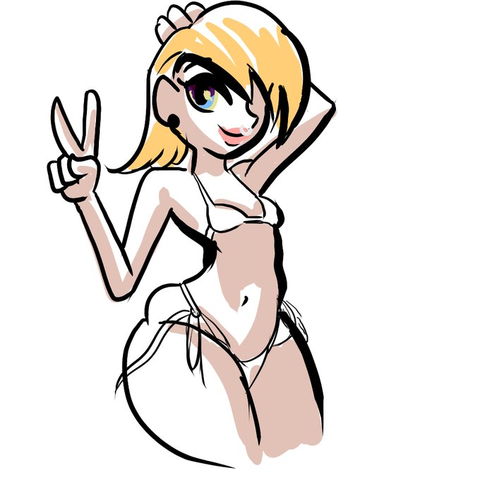 For August 3rd we have art of the lovely  @jesse_bangs !  She's always such a joy to draw =D https://t<a class="tags" href="/tag/jesse_bangs">@jesse_bangs</a>