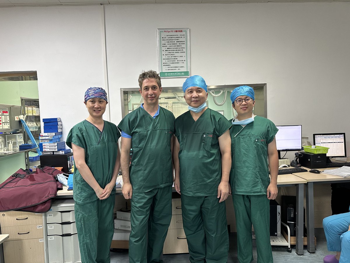 Great visit to Wenzhou with a most graceful host <a href="/MdHuang/">Weijian Huang</a>.
4 #LBBP cases with excellent result and rigorous LBB capture criteria by <a href="/MdHuang/">Weijian Huang</a> and <a href="/Dr_Sulan/">Su Lan. MD</a>.
I'm excited to take back the lessons learned from Master <a href="/MdHuang/">Weijian Huang</a> and his team to our lab at <a href="/bcmhouston/">BCMHouston</a>.