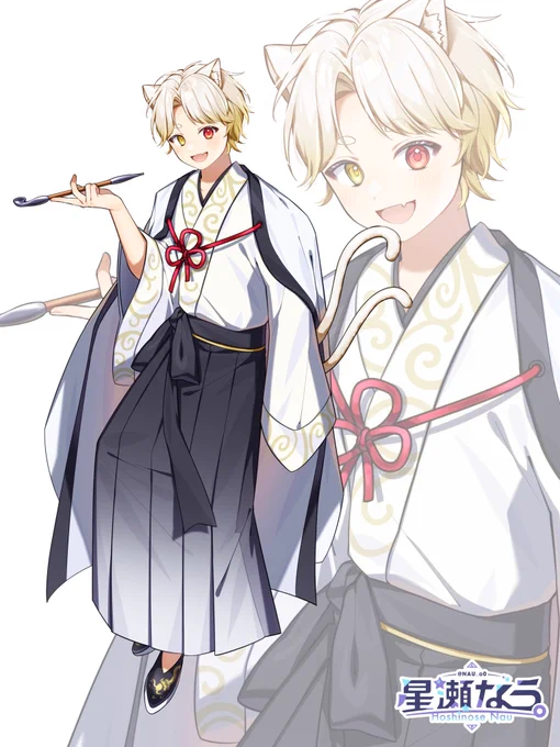 ◆WORK◆ SAMULIVE所属 白猫まお様  イラスト担当させていただきました!! よろしくお願いします