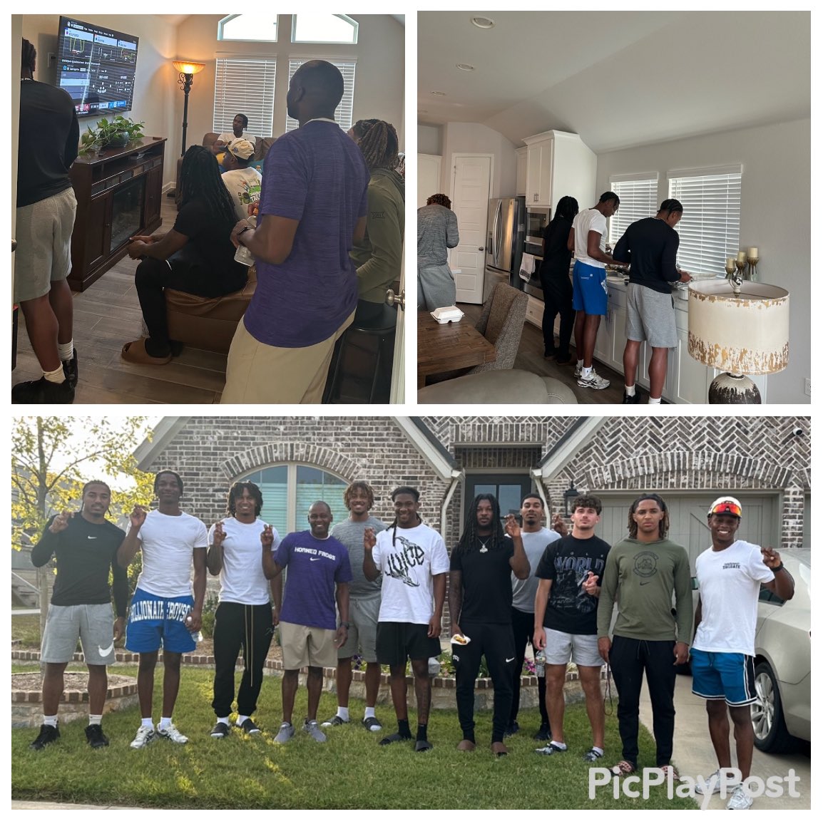 CBuck08's tweet photo. We truly enjoyed breaking bread with these young men!
🐸🏈
#FaithFamilyFootball
#GoFrogs
#LockBoys https://t.co/HfO9kpfO1x