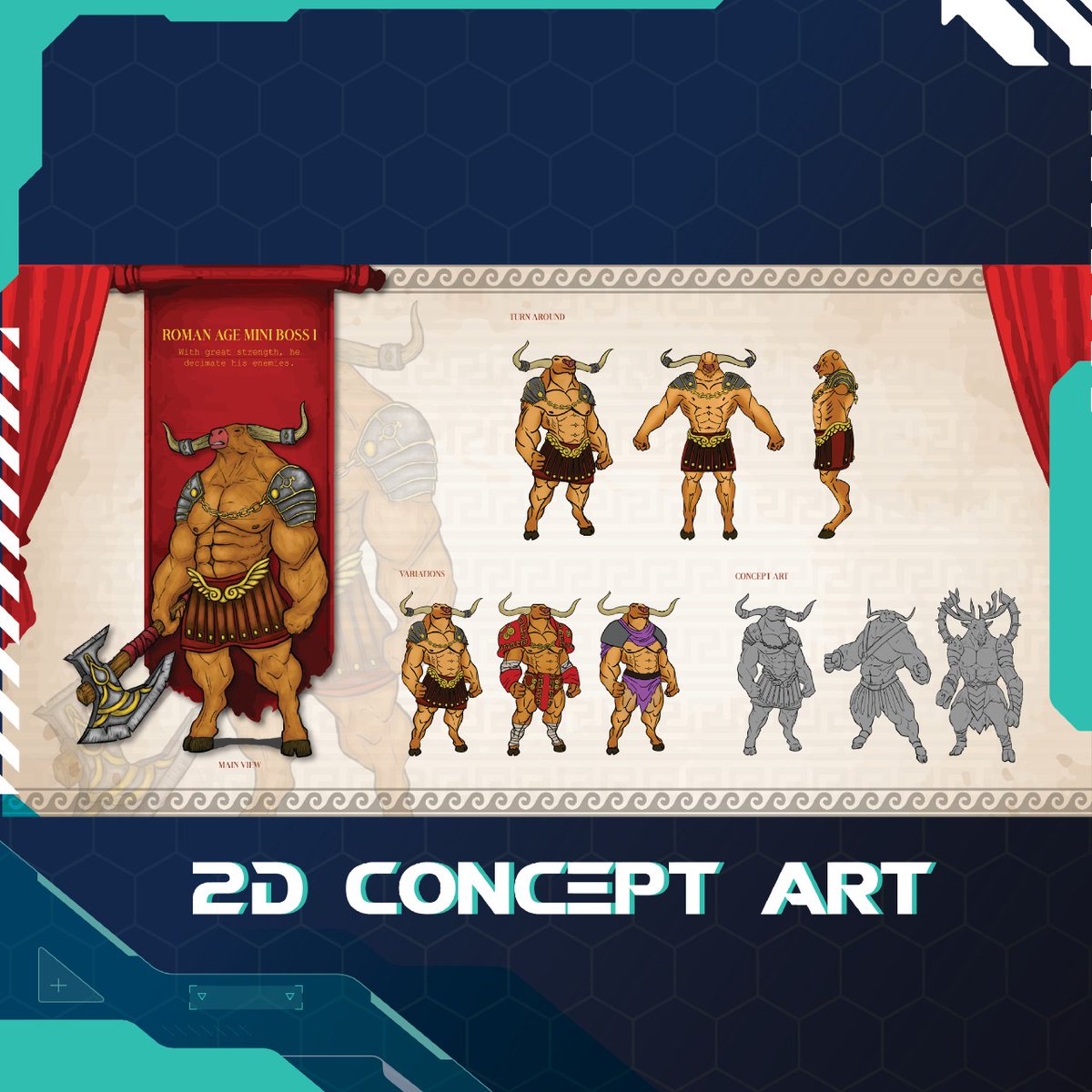 archonsfall_'s tweet photo. Seems like a great day to dive into knowing a little bit of Rome population but Archons' Fall edition 🏛✨️

Here are some of the concept arts of the character you will encounter in Rome 👣
A short tread ⬇️ 

#indiegame #gamedev #IndieDevs #3dGame #Unity #Blender  #fps #UiTM https://t.co/YZxbzHilqO