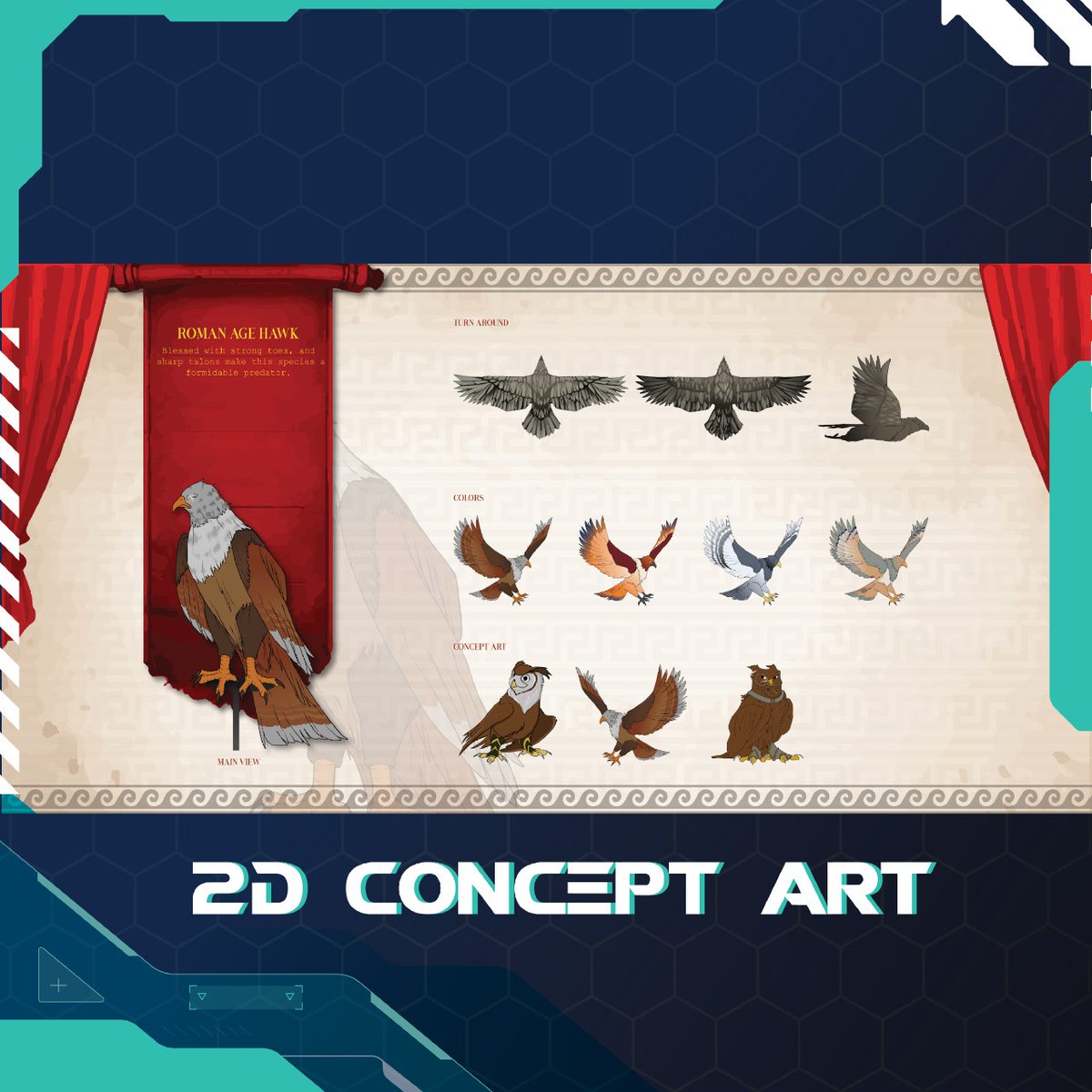 archonsfall_'s tweet photo. Seems like a great day to dive into knowing a little bit of Rome population but Archons' Fall edition 🏛✨️

Here are some of the concept arts of the character you will encounter in Rome 👣
A short tread ⬇️ 

#indiegame #gamedev #IndieDevs #3dGame #Unity #Blender  #fps #UiTM https://t.co/YZxbzHilqO