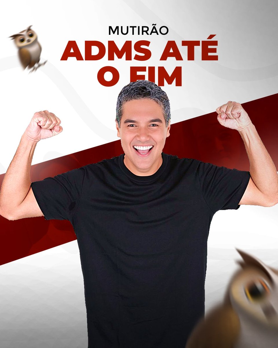 🦉MUTIRÃO ADM'S ATÉ O FIM INICIADO 🦉

🗳️ A CADA 10 VOTOS, COMENTE UM EMOJI AQUI.

✅ O voto é para FICAR na mansão. Vote em FÊ!

🔗 Link: interacao.r7.com/a-grande-conqu… 

⏰ Até Encerrar.

#FicaFê🦉| #AGrandeConquista