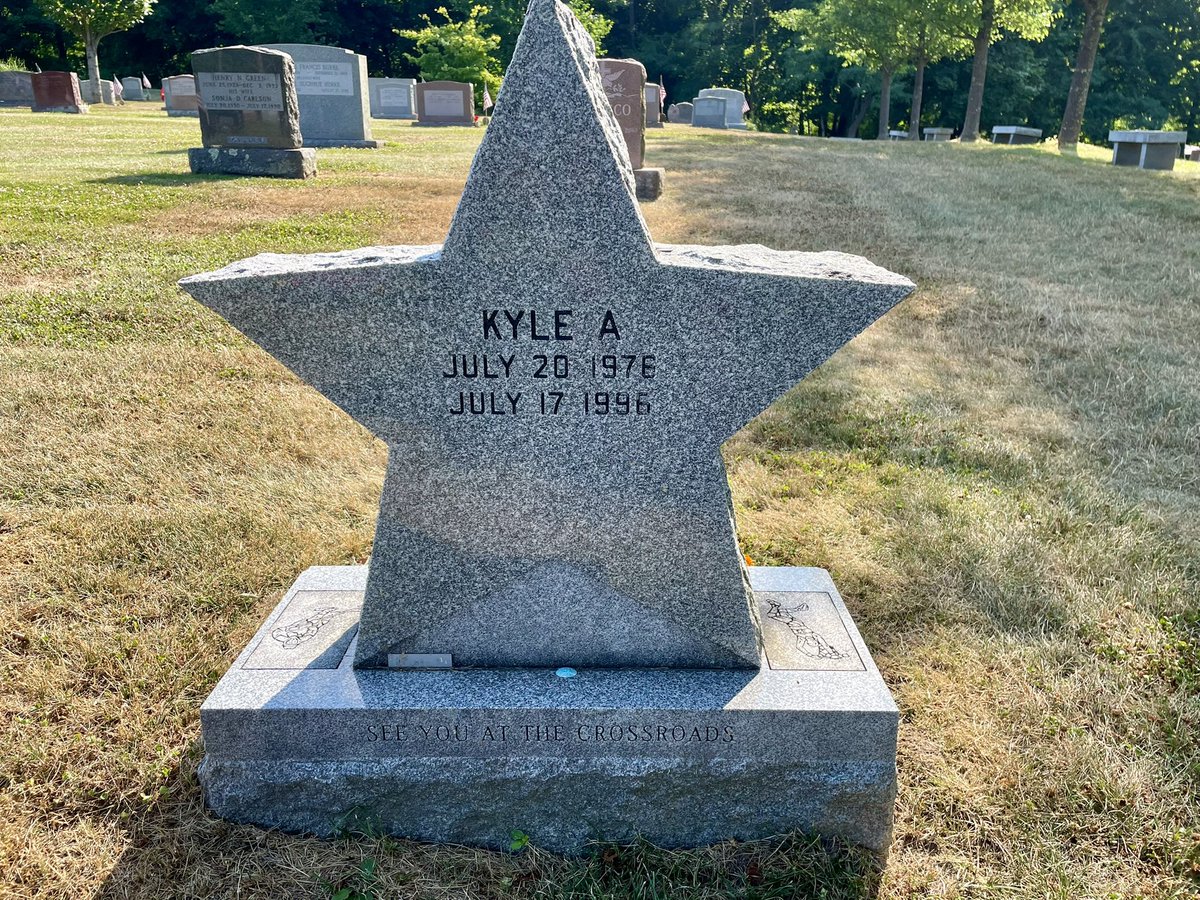 RickMGorman's tweet photo. July 17 1996 was the absolute worst day of my professional career. I think of Kyle all the time. The ensuing days were so hard as our community struggled with this loss. I will never get over losing a kid who lit up my days. Thinking of his family & friends ❤️💔🙏#Thacrossroads https://t.co/wPEzmsSFxu