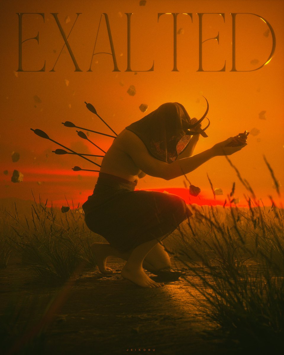 ‘EXALTED’

render + art direction by jeikobu