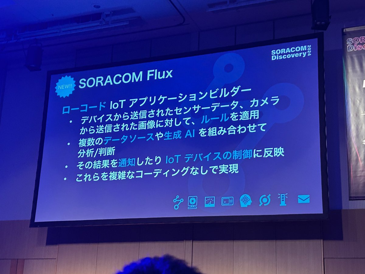 やーばー
次の時代来た感
ローコードでアプリ作れるって次元が違う
物理空間とAIをSoracomでつないでる
ワクワクしかない
 #soracom
