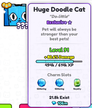 🎉Daily Pet Simulator 99 Giveaways | Day 24🎉
🔥Huge Doodle Cat🎨

Requirements:
🥇1. Follow me
❤️2. Like &amp; RT
🔴3. Subscribe to BreetYT - youtube.com/@breetyt
💬4. Reply with your username

🎉Ends in 48 hours!
#Roblox #PS99 #PetSimulator99 #PetSim99 #PetSimulator99Giveaways