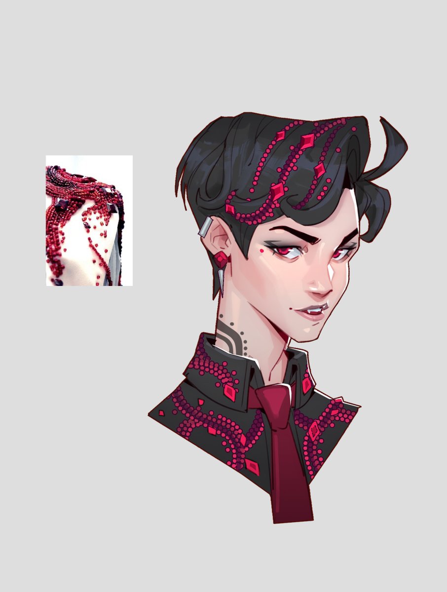 「Gijinka portrait practice ~  」|Devin 杨 ❄️☃️🎄のイラスト