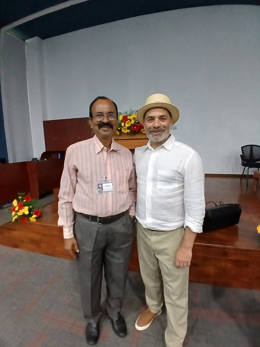 Varada_indian's tweet photo. with world's topnotch hypnotists,  Anthony Jacqin  &amp; Pradeep Agrawal https://t.co/bh2Z5Jto3G