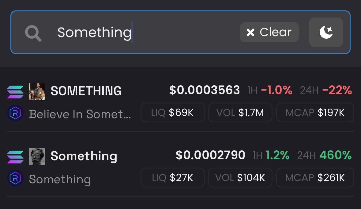 Whatever they tell you.

Don’t stop believing in #something and don’t fall for the imposter 

Something: CC6U42gdWtty41QCjWT784JMu4QNqj6K2Agk4uRzesCh

Is the OG community takeover