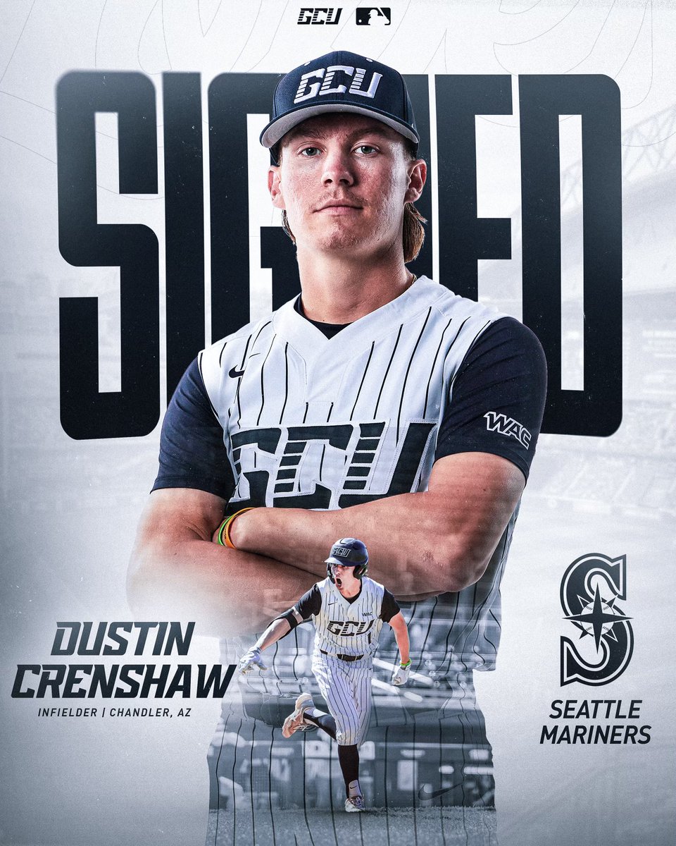 Another Lope to the pros! ✍️ 

<a href="/DustinCrenshaw6/">Dustin Crenshaw</a> has agreed to terms with the <a href="/Mariners/">Seattle Mariners</a>. #LopesInThePros