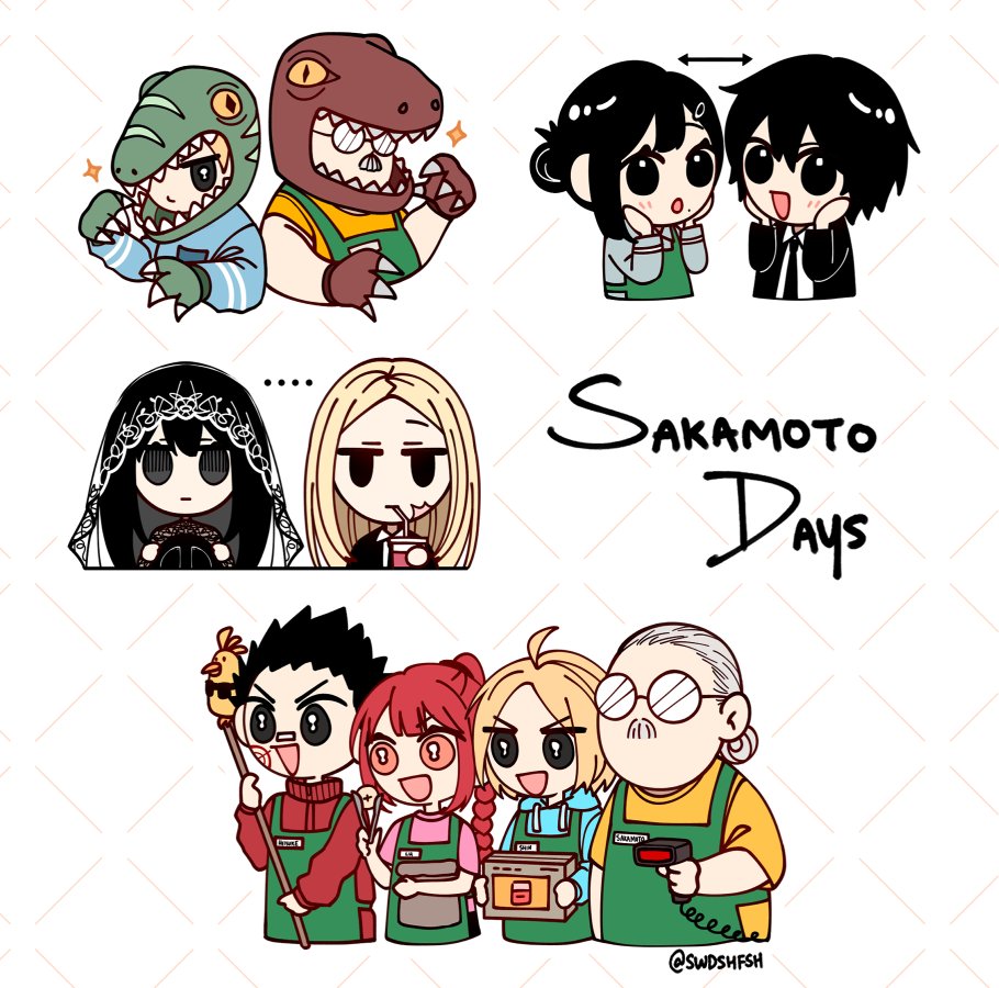 #SAKAMOTODAYS stickers ✨