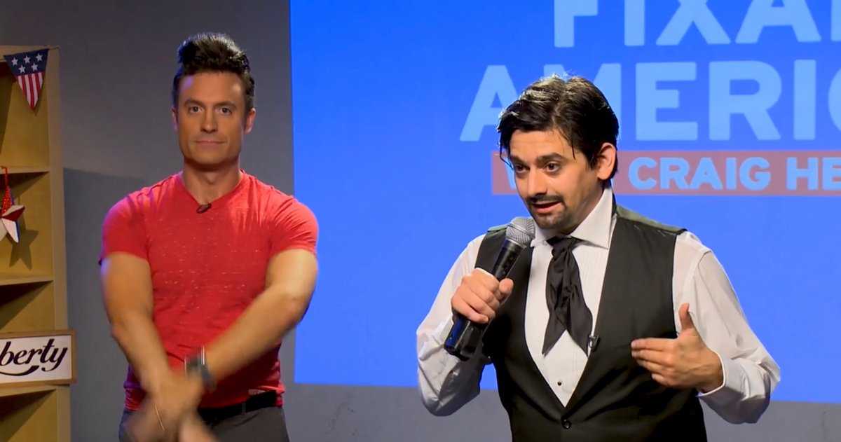 Craigada ❤️ Shawn Lopez Blumenthal likeada brother. But if he say one baddada word about Brave Presida Trump, I drop kick that mothadaf*cker