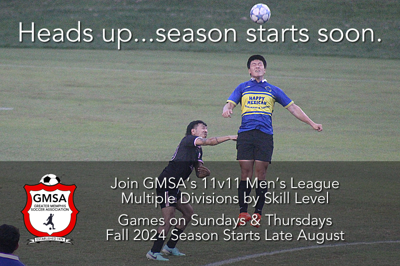 GMSAsoccer's tweet photo. GMSA Fall 2024 season is approaching!

Want to form a new men's, coed, or over-35 team?
https://t.co/8P5HDiYUXF

Looking to join an existing team?
https://t.co/3rbzFjoG0I

Player registration starts soon...season starts in late August!

More details at https://t.co/b4XsdxEVm5! https://t.co/o8LjduUKas