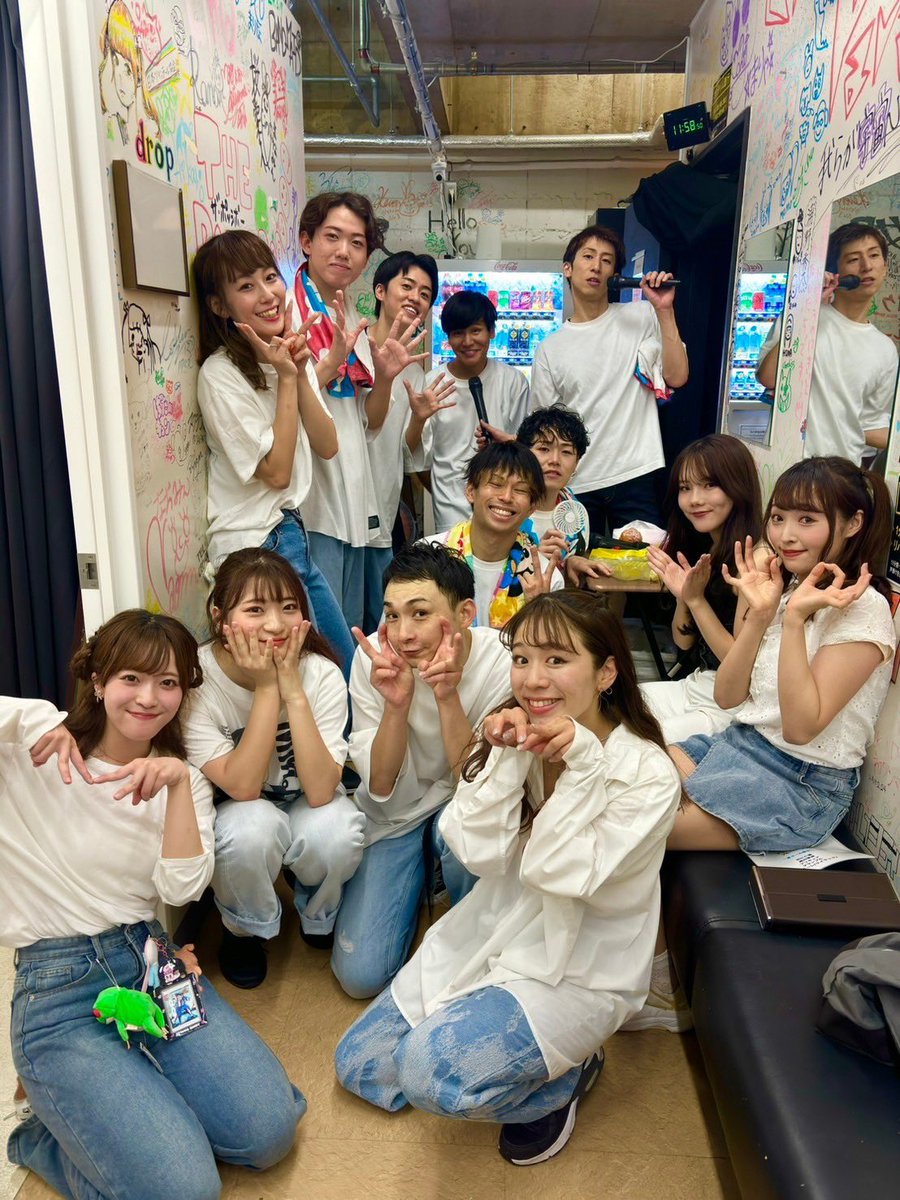 #月曜からはじマンデー🤡
代演ありがとうございました！！

とっても楽しかった〜‼️🌟

銀ペアドリチケ差し入れ本当にありがとうございました🥲