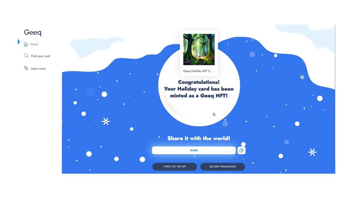 GeeqOfficial's tweet photo. โ๏ธ Can you imagine using the internet like this? โ๏ธ
๐ท Easy-to-use apps
๐ท Mint whatever you want, whenever you want
๐ท Own what you create
Would you like to live your life in peace?
Then #BeAGeeq.
#LittleTech #NFTs #NoSmartContracts #KISS ๐ https://t.co/VZlOnhknIv