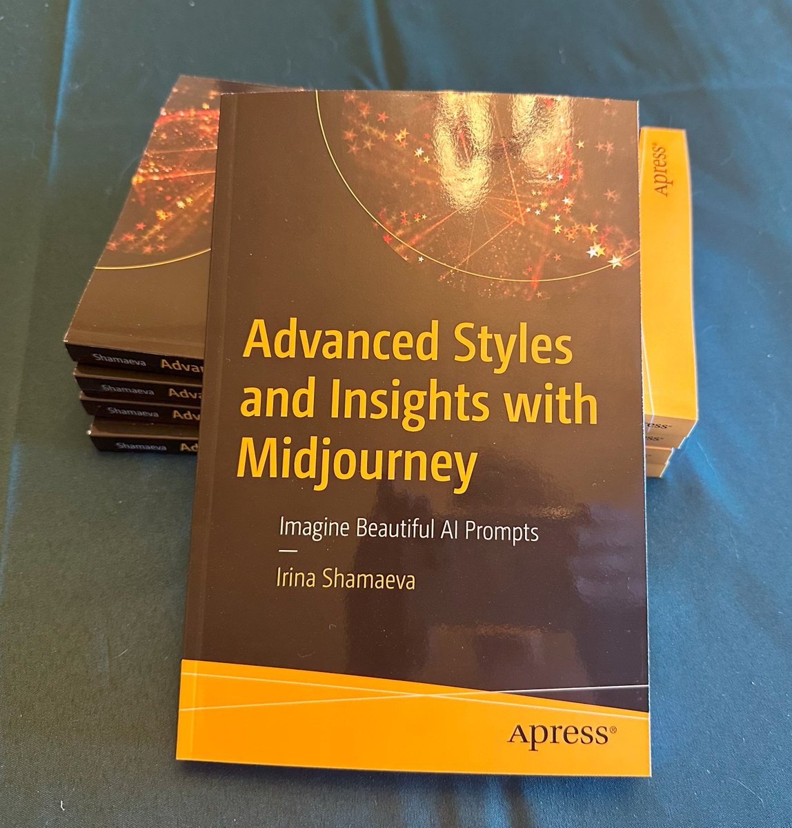 braingain's tweet photo. My book is out! 😊
https://t.co/J332n9ro31 
#midjourney #texttoimage #AI #springer https://t.co/4b7T3xaAn2