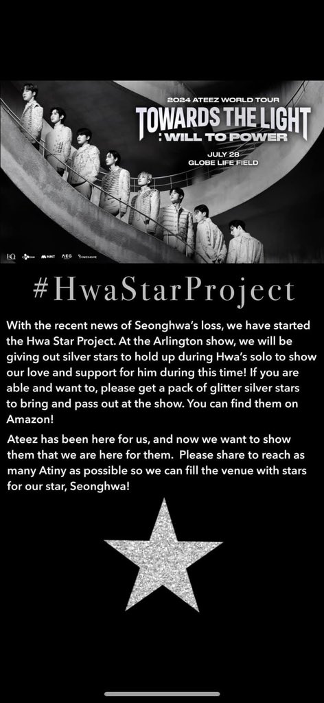 pshgyuu's tweet photo. #HwaStarProject #AteezArlington https://t.co/DleNELDqg7