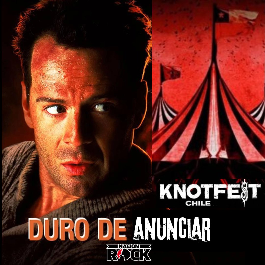 Queremos que se estrene esta película luego, por favor #KnotfestChile 😈🔥