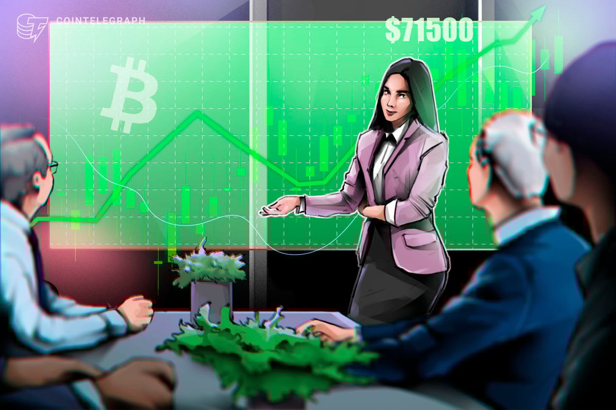 Bitcoin, firmly sitting above $65,000, might be gearing up for a 10% surge from this point, according to crypto traders. cointelegraph.com/news/bitcoin-t…