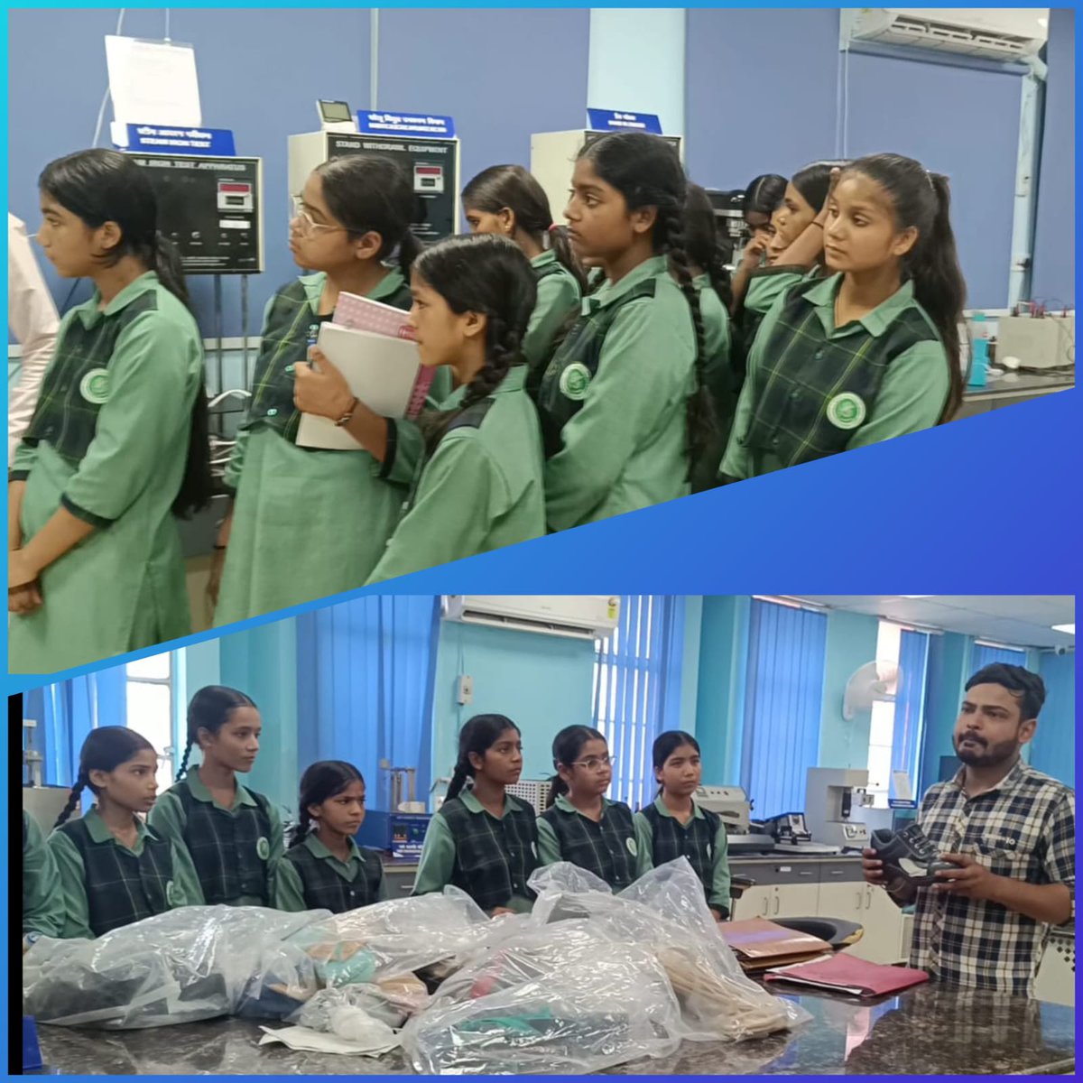 sdskv2128019's tweet photo. ' Education is not preparation for life , education is life itself ' - John Dewey . Our students were sensitized on quality consciousness based on standardization during an Industrial visit to Central Laboratory BIS . #StandardsClub @Dir_Education https://t.co/JwIzVSbigy