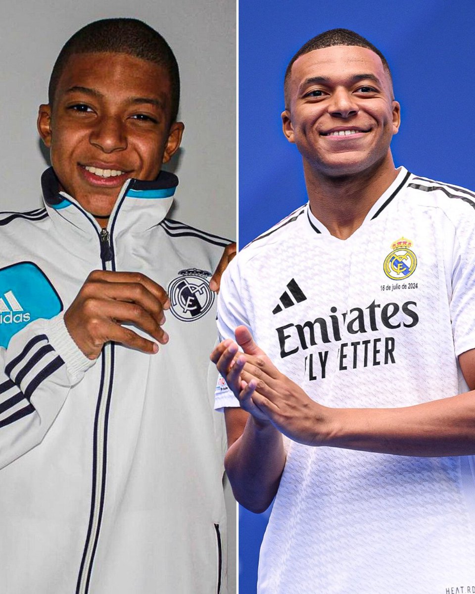 fc_stoppagetime's tweet photo. Kylian Mbappé has been waiting for this day for a long time 😮 💫 

#Mbappé #RMCF #HalaMadrid #Madridista #Ronaldo https://t.co/1EiRgKUDTW