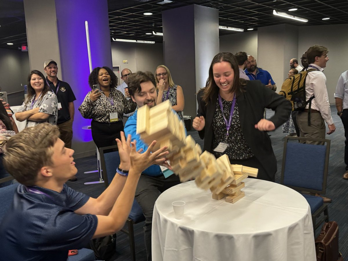 Wrapping up Day 1 of SMART Orientation with some networking fun! #SMARTopportunity #DoDInnovates