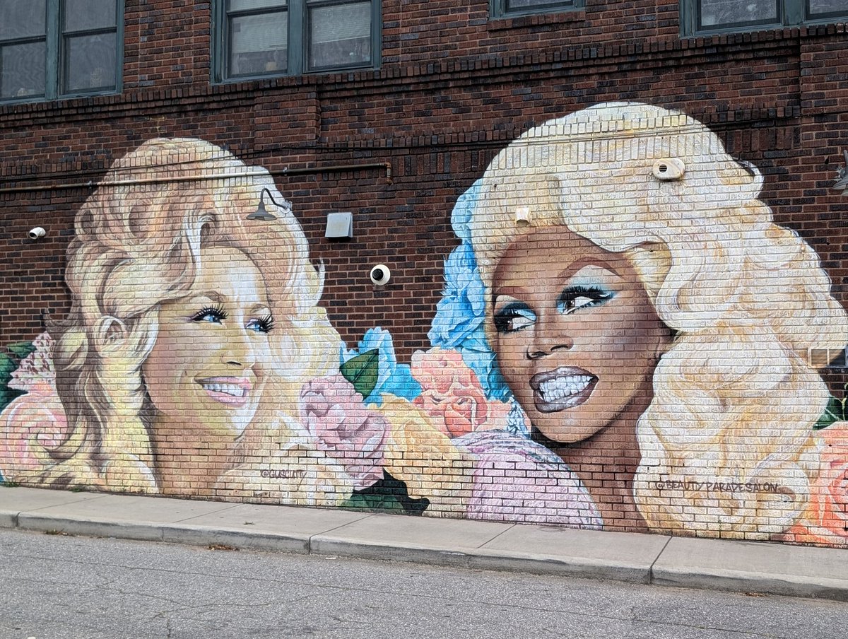 Intl_ITDir's tweet photo. This is probably my favorite mural I've seen in Asheville https://t.co/zxrQyIV140