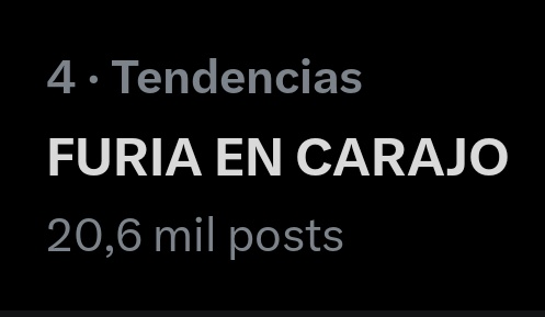 comfuriosa's tweet photo. Vamos vamos con ese TT. Comenten y RT. 

FURIA EN CARAJO 

#GranFuria https://t.co/YHoKzqTf6J