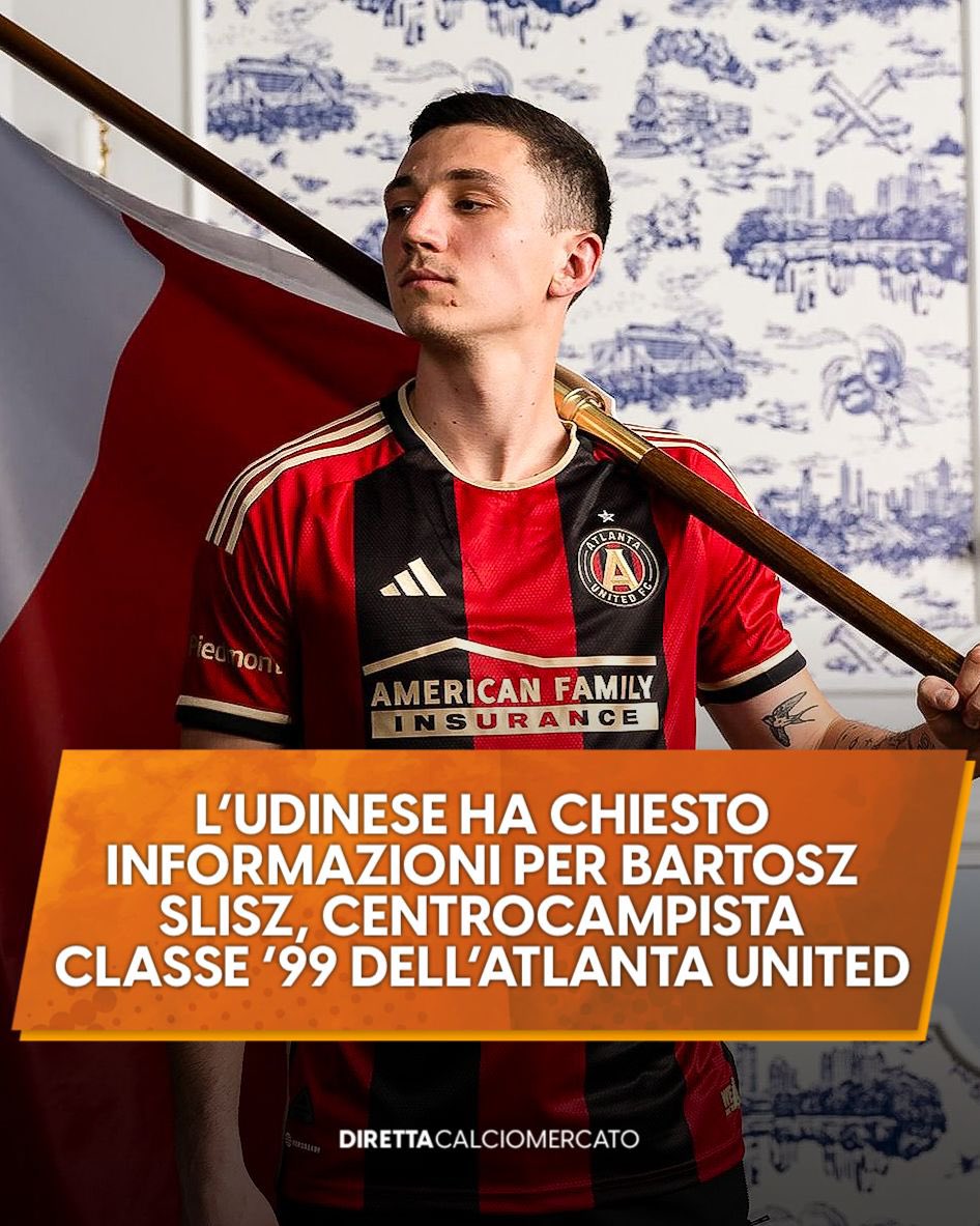 DIRETTADCM's tweet photo. 🚨BREAKING
💣 #Udinese have inquired about Bartosz #Slisz, midfielder class '99!
🔎 Kosta #Runjaic likes the Polish player a lot.
🗣️ @LucaBendoni
#Calciomercato #Transfers https://t.co/50MN24MDAa