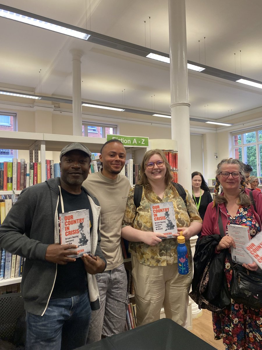 Excellent and insightful discussion <a href="/brixtonlibrary/">Brixton Library</a> about the role of successive local and national governments across the political spectrum in shaping the #HousingCrisis across the country, with <a href="/kieran_yates/">kieranyates</a> &amp; <a href="/Kwajotweneboa/">KWAJO- Social Issues Campaigner</a>