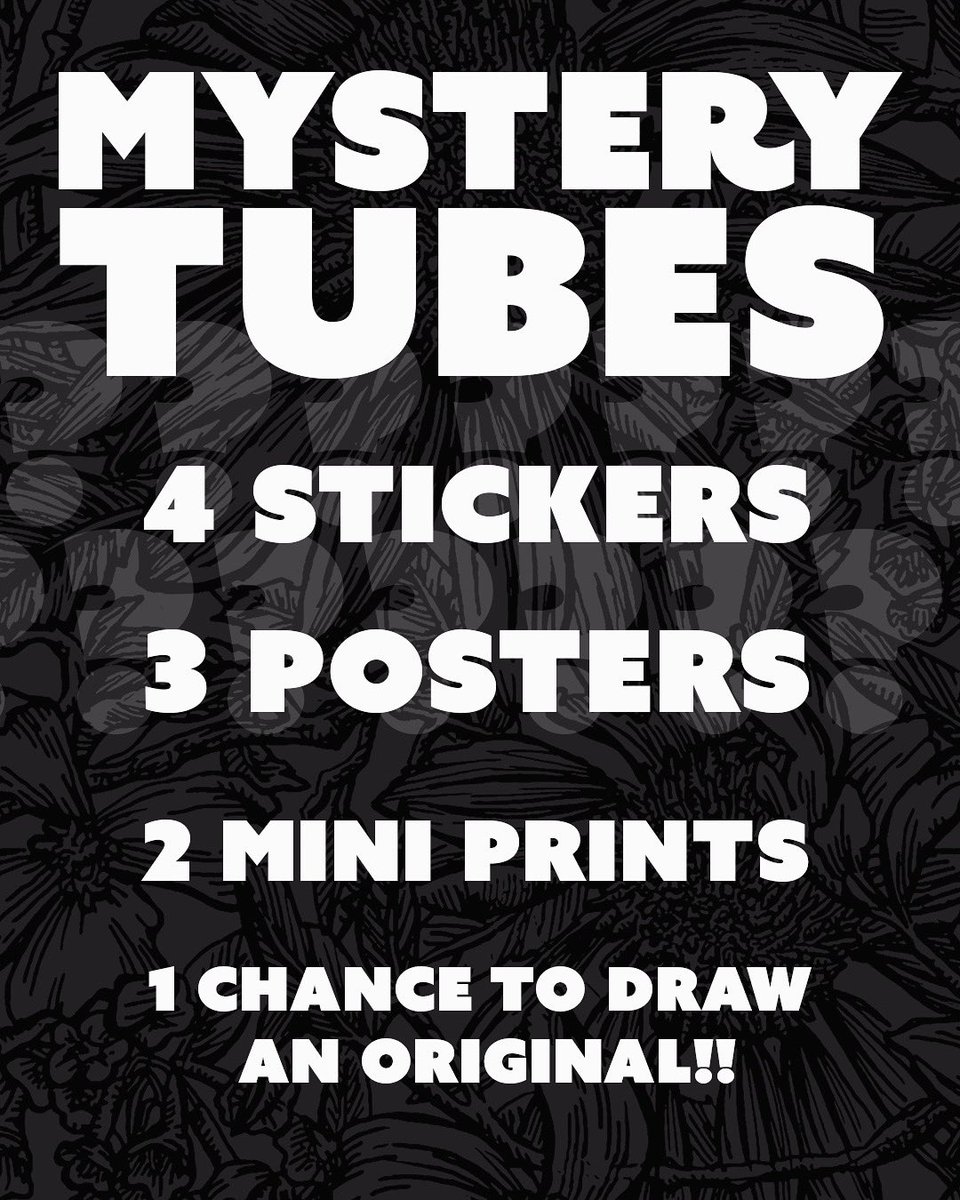 To raise some money to help my mom redo her living room, (my dad passed away early this year and my nan before that - I’m hoping to help her find joy in living alone and provide a small sanctuary from grief) I’m tossing up some mystery tubes!